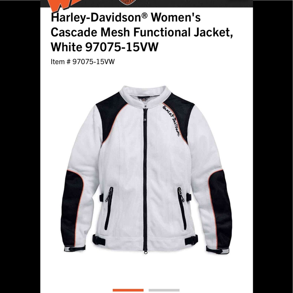 Women’s Harley Davidson Cascade mesh riding jacket